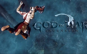 God of War: Ascension: blue wallpaper