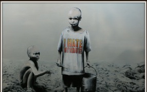 Graffiti, hate Mondays, artist Banksy