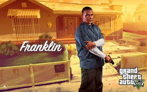 Grand Theft Auto V Франклин.