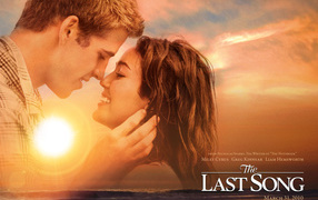 Miley Cyrus and Liam Hemsworth, the movie The Last Song