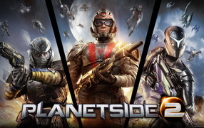 Planetside 2: three factions