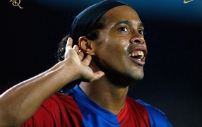 The best football player of Atletico Mineiro Ronaldinho