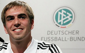 The german football player of Bayern Philipp Lahm 