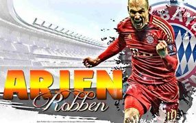 The irreplaceable player of Bayern Arjen Robben
