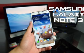 The new Samsung Galaxy Note 3