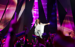 Певица из Австрии на конкурсе Евровидения 2013