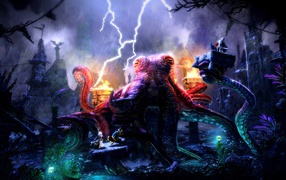 Trine 2 Complete Story: octopus giant