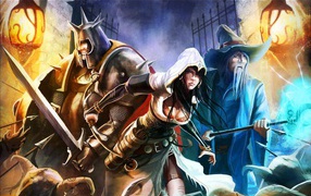 Trine 2 Complete Story: warrior, bowman, magician