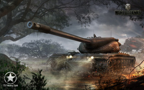 World of Tanks: американский тяжелый танк T57