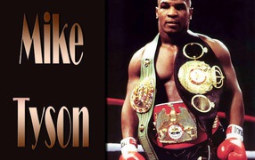 Young Mike Tyson the champion
