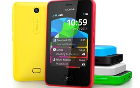 Nokia Asha 510, рекламное фото