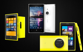 Nokia Lumia 920, Nokia Lumia 925 и Nokia Lumia 1020