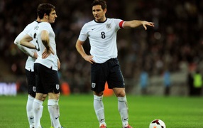 The captain of Chelsea Frank Lampard