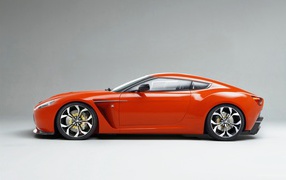 Test drive the car Aston Martin zagato 