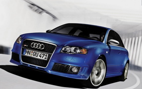 Audi 2005 blue