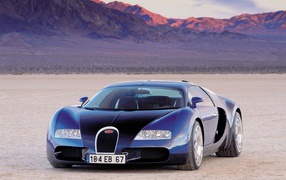 Bugatti Veyron supersport 16.4 на природе