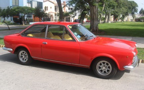 Fiat 124 car design 