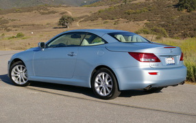 Blue Lexus IS 250