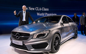 World premiere Mercedes GLA