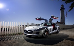 	  Mercedes AMG by the lighthouse
