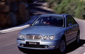 Test drive the car Rover 75 