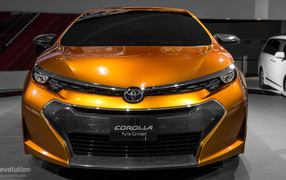 Design of the car Toyota Corolla 2014 