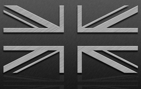 Металлический флаг Британии