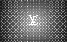 Черный логотип Louis Vuitton