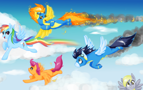 My little pony with wings