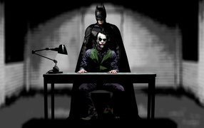 	   Batman and the Joker