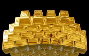 	   Gold bars
