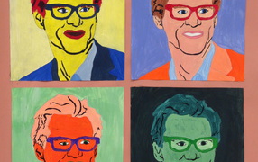 Famous painting Andy Warhol Jim Carrey