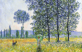 Painting Claude Monet - Sunlight