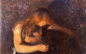 Painting Edvard Munch - Illusion