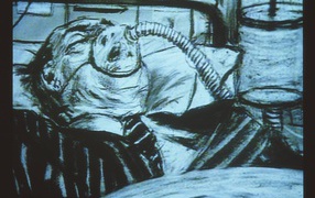 Картина Марлен Дюма - Человек в больнице