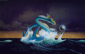 Синий морской дракон