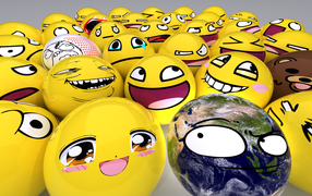 Balls emoticons