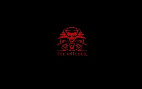 Red logo Witcher