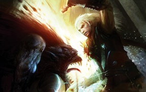 Spell of the beast in the game The Witcher