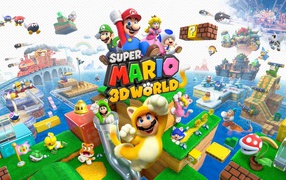Игра Super mario 3d world