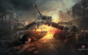 Tank a27m in the game world of tanks
