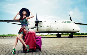 Girl traveller