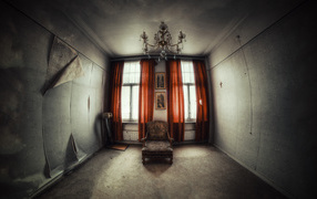 	   Abandoned room