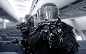 Special Forces in the plane