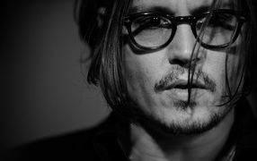 Johnny Depp in dark colors