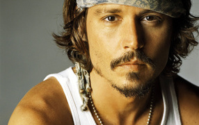 Movie star Johnny Depp