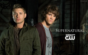 On the Road with Sem and Dean of the series Supernatural