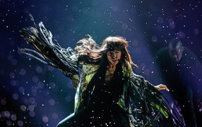 Loreen performs with concert show