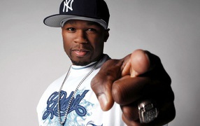 Stylish rapper 50 Cent