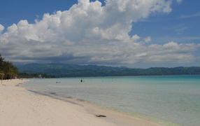 White Beach on Boracay Island